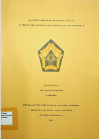 Image of LAPORAN AKHIR PRAKTEK KERJA LAPANGAN